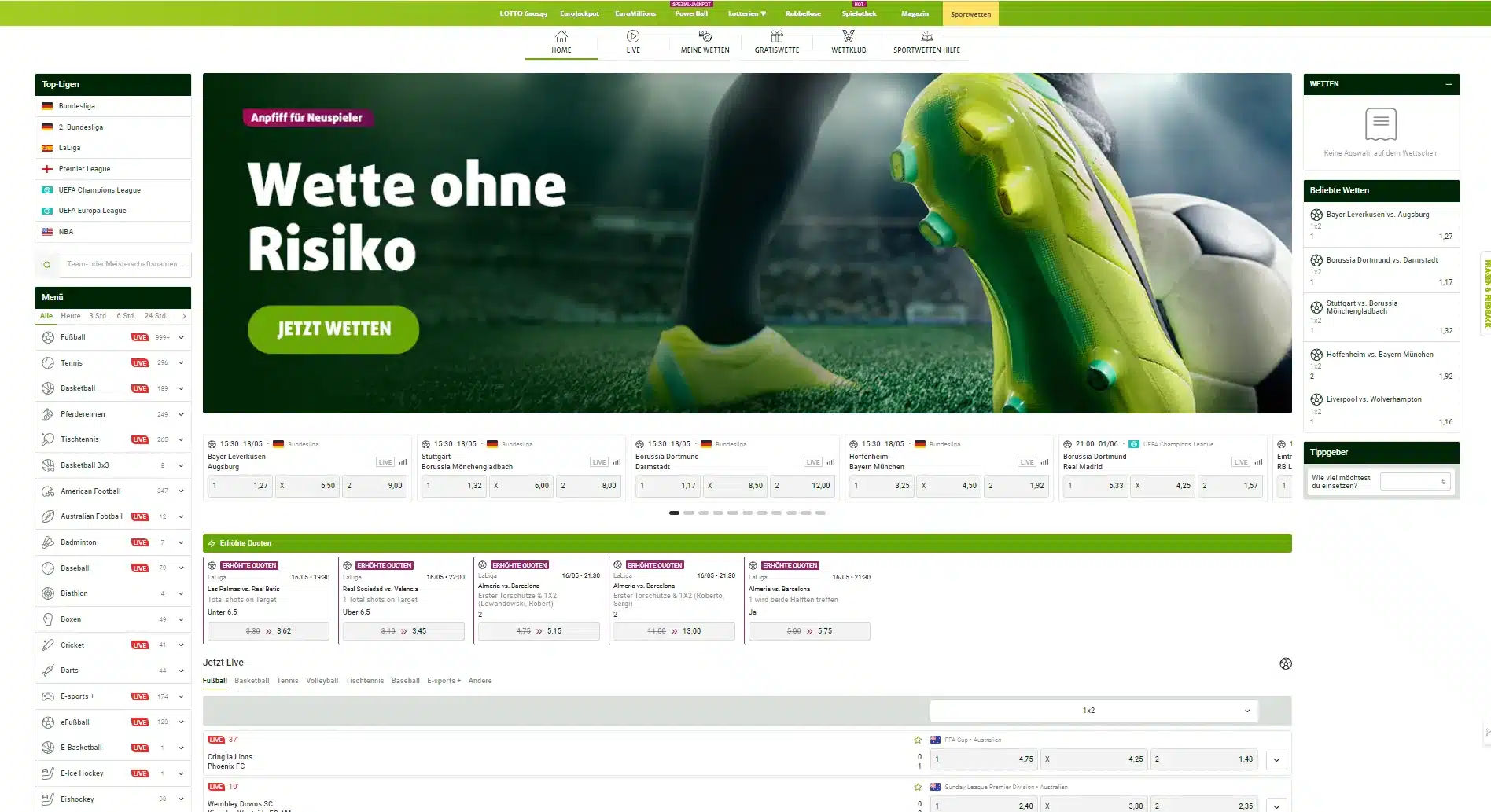 Sportwetten