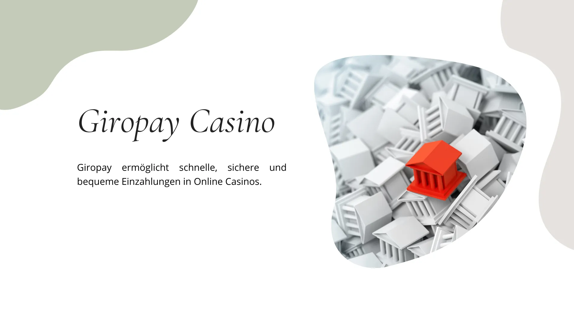 Online Casino mit Giropay ohne Limit