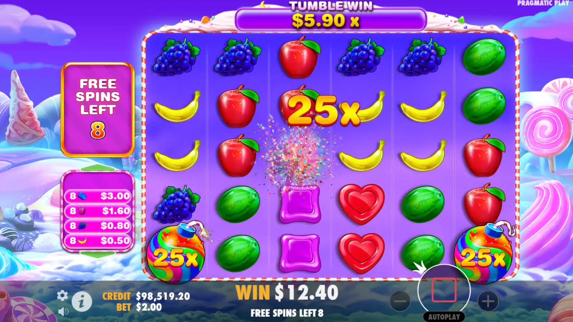 Sweet Bonanza 1000 Demo und Slot Review mit Bonus Buy