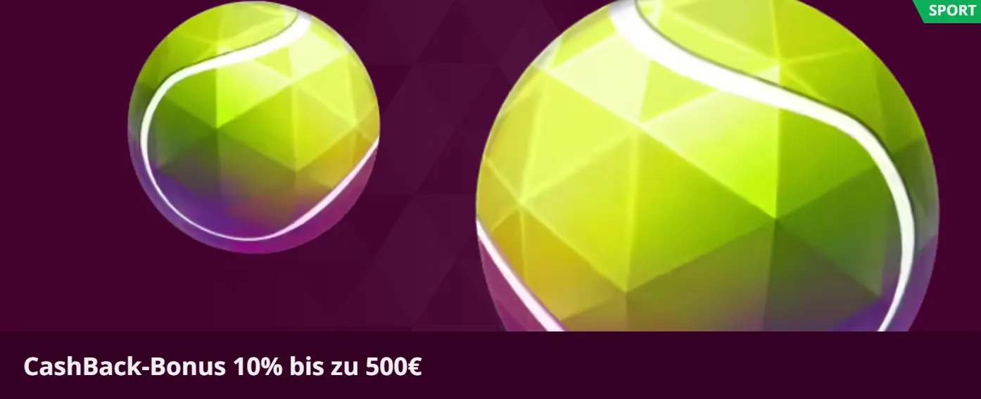 Malina Casino Sportwetten 500 Euro Cashback Bonus