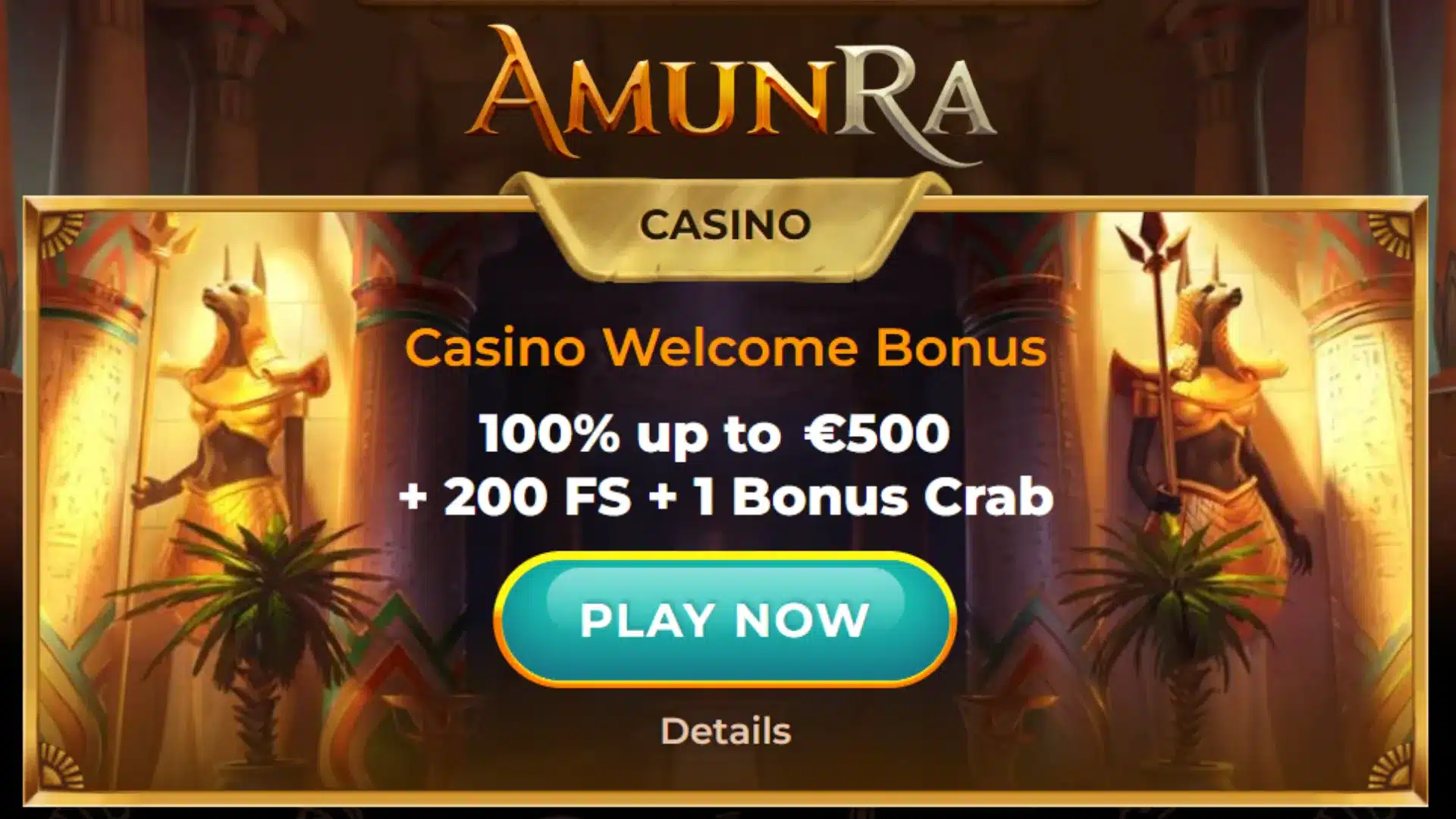 AmunRa Casino Bonus