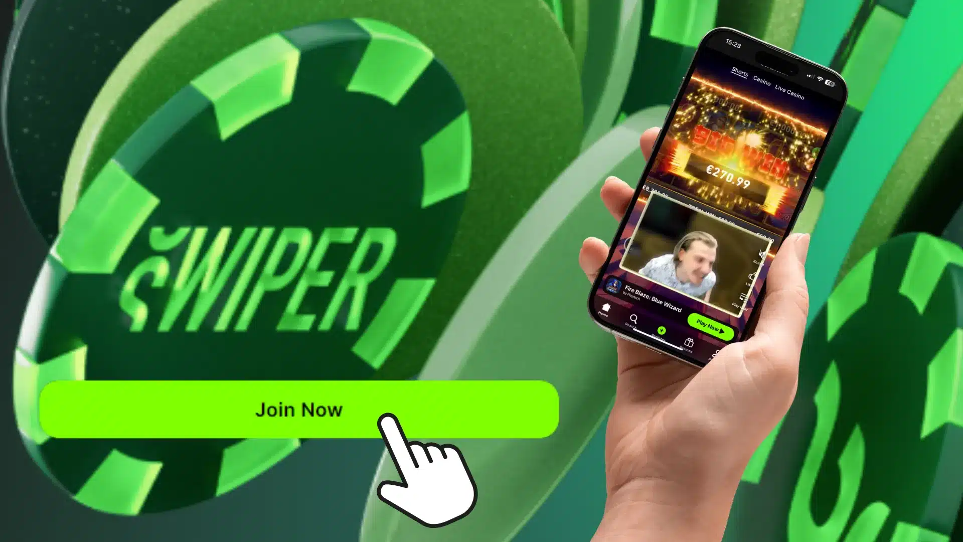 SWIPER Casino App