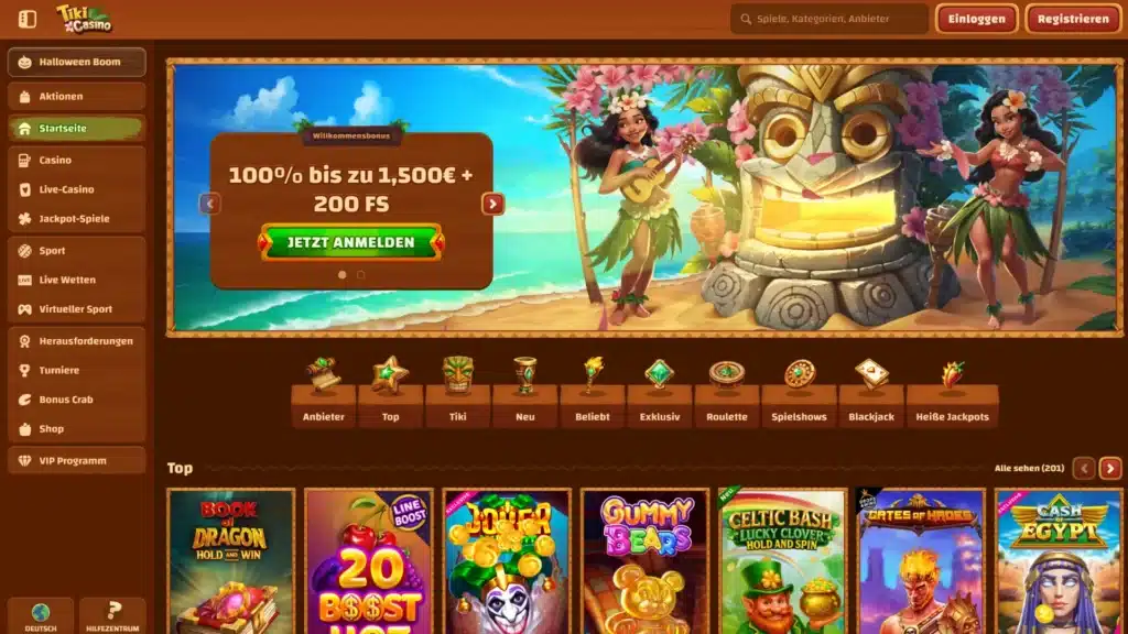 tiki casino bonus crab casino wallpaper
